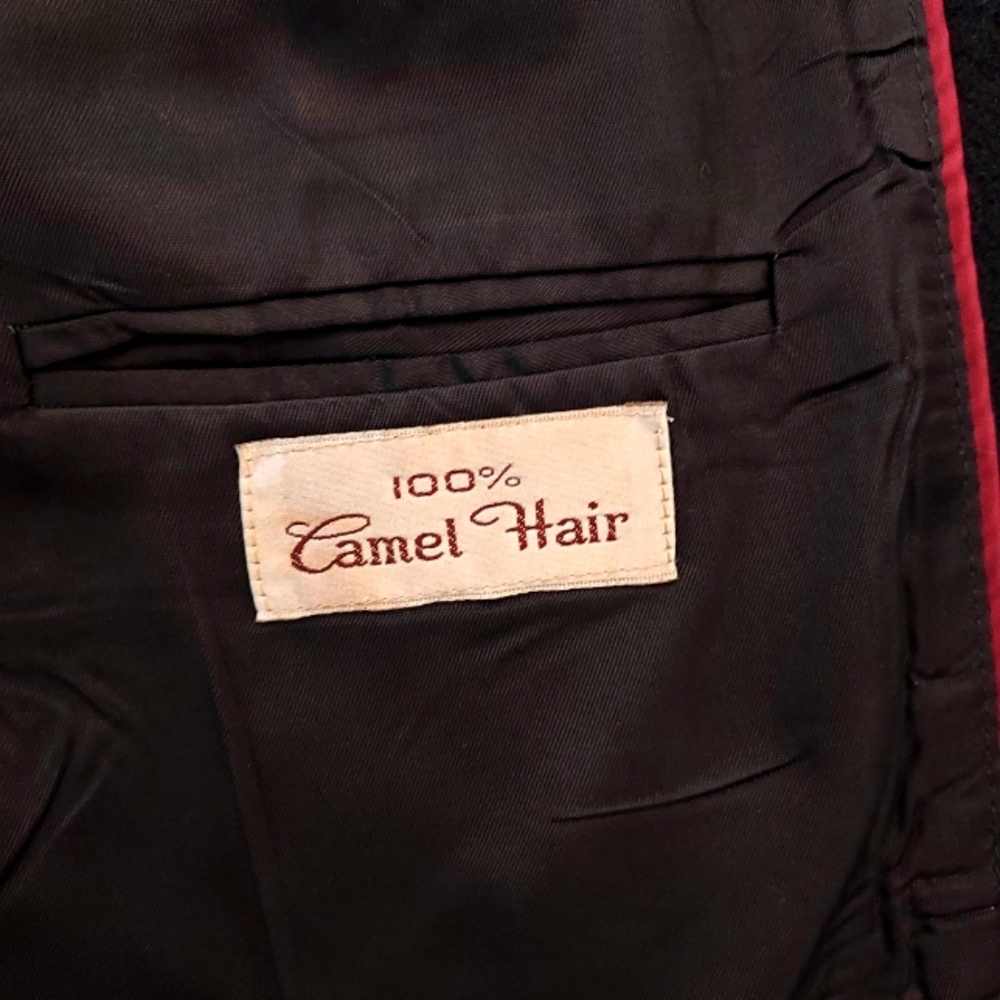 Men's Camel Hair Blazer by Evan-Picone. - Picture 6 of 16